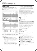 Предварительный просмотр 72 страницы DeWalt DWS778 Original Instructions Manual