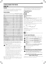 Предварительный просмотр 123 страницы DeWalt DWS778 Original Instructions Manual