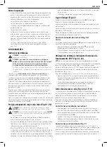 Предварительный просмотр 111 страницы DeWalt DWS779 Original Instructions Manual