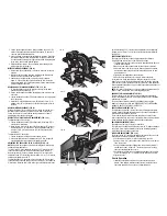 Предварительный просмотр 9 страницы DeWalt DWS780-XE Instruction Manual