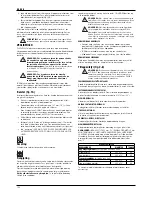 Предварительный просмотр 102 страницы DeWalt DWS780 Original Instructions Manual