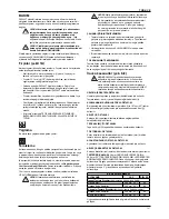 Предварительный просмотр 149 страницы DeWalt DWS780 Original Instructions Manual