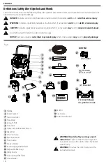 Preview for 20 page of DeWalt DWV116 Instruction Manual