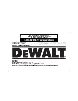 DeWalt DWX726 Instruction Manual preview
