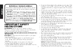 Preview for 4 page of DeWalt DXAM-2260 User Manual