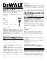 Preview for 1 page of DeWalt DXCM019-0342 Manual