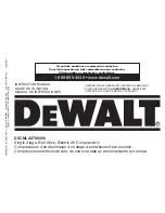 Предварительный просмотр 1 страницы DeWalt DXCMLA3706056 Instruction Manual