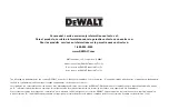 Preview for 29 page of DeWalt DXCMTB5590856 Instruction Manual