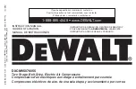 Preview for 1 page of DeWalt DXCMV5076055 Instruction Manual