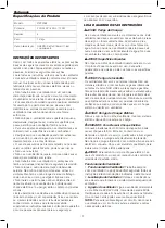 Preview for 19 page of DeWalt DXF2035 Original Instructions Manual