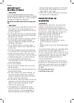 Предварительный просмотр 4 страницы DeWalt DXF2042 Instruction Manual