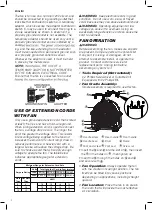 Предварительный просмотр 6 страницы DeWalt DXF2042 Instruction Manual