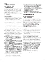 Предварительный просмотр 10 страницы DeWalt DXF2042 Instruction Manual