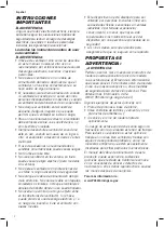 Предварительный просмотр 16 страницы DeWalt DXF2042 Instruction Manual