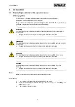 Preview for 7 page of DeWalt DXGN3000E Operator'S Manual