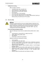 Preview for 15 page of DeWalt DXGN3000E Operator'S Manual