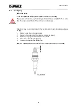 Preview for 32 page of DeWalt DXGN3000E Operator'S Manual