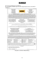 Preview for 139 page of DeWalt DXGN3000E Operator'S Manual