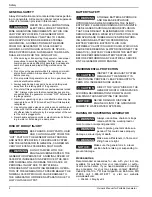 Preview for 6 page of DeWalt DXGNR 6500 Instruction Manual