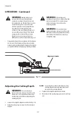 Предварительный просмотр 22 страницы DeWalt DXGSE Operator'S Manual