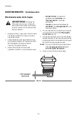 Предварительный просмотр 92 страницы DeWalt DXGSE Operator'S Manual