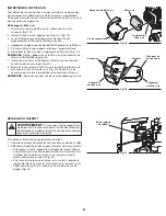 Preview for 34 page of DeWalt DXGST227BC Operator'S Manual