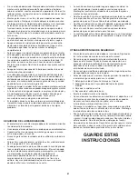 Preview for 41 page of DeWalt DXGST227BC Operator'S Manual