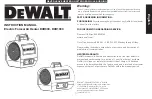 Предварительный просмотр 11 страницы DeWalt DXH1000 Instruction Manual