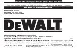 Предварительный просмотр 13 страницы DeWalt DXH1000 Instruction Manual