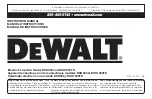 Предварительный просмотр 25 страницы DeWalt DXH1000TS Instruction Manual