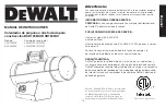 Preview for 40 page of DeWalt DXH125FAV Instruction Manual