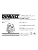 Предварительный просмотр 16 страницы DeWalt DXH12B Instruction Manual