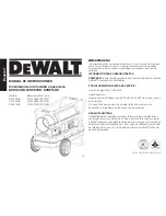 Preview for 36 page of DeWalt DXH135HD Instruction Manual