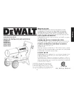 Предварительный просмотр 26 страницы DeWalt DXH135KTHC Instruction Manual