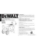 Preview for 40 page of DeWalt DXH135KTHC Instruction Manual