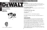 Предварительный просмотр 12 страницы DeWalt DXH140KTHC Instruction Manual