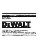 Предварительный просмотр 25 страницы DeWalt DXH2000TS Instruction Manual