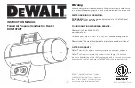 Preview for 10 page of DeWalt DXH210FAVT Instruction Manual