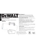 Preview for 16 page of DeWalt DXH35FAHC Instruction Manual