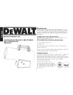 Preview for 24 page of DeWalt DXH35FAHC Instruction Manual