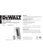 Предварительный просмотр 10 страницы DeWalt DXH45LP Instruction Manual