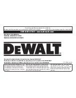 Предварительный просмотр 23 страницы DeWalt DXH45LP Instruction Manual