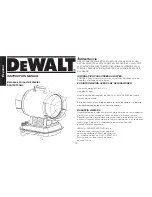 Предварительный просмотр 32 страницы DeWalt DXH70KTFRHC Instruction Manual