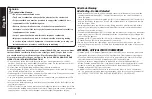 Preview for 4 page of DeWalt DXH8BX Operating Instructions And Owner'S Manual