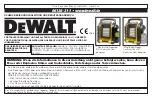 Preview for 9 page of DeWalt DXH8BX Operating Instructions And Owner'S Manual