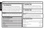 Preview for 10 page of DeWalt DXH8BX Operating Instructions And Owner'S Manual