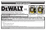 Preview for 25 page of DeWalt DXH8BX Operating Instructions And Owner'S Manual