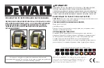 Preview for 64 page of DeWalt DXH8BX Operating Instructions And Owner'S Manual