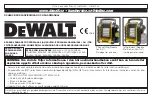 Preview for 81 page of DeWalt DXH8BX Operating Instructions And Owner'S Manual