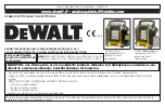 Preview for 89 page of DeWalt DXH8BX Operating Instructions And Owner'S Manual